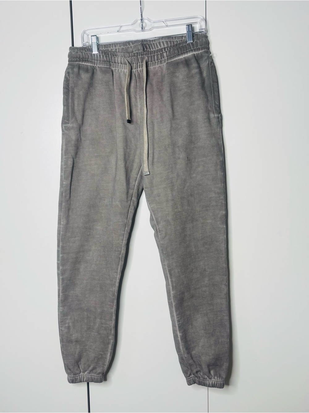 TALENTLESS Washed Gray Drawstring Joggers